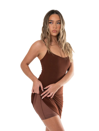 Shapewear Slip Maxi Dress